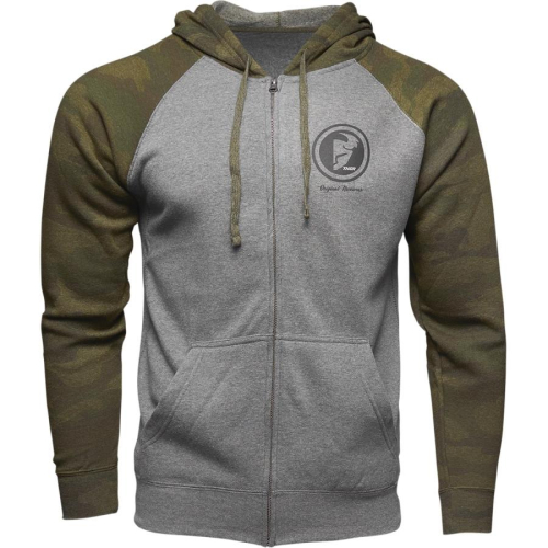 Thor - Thor Target Zip-Up - 3050-5482 - Camo/Gray - 2XL