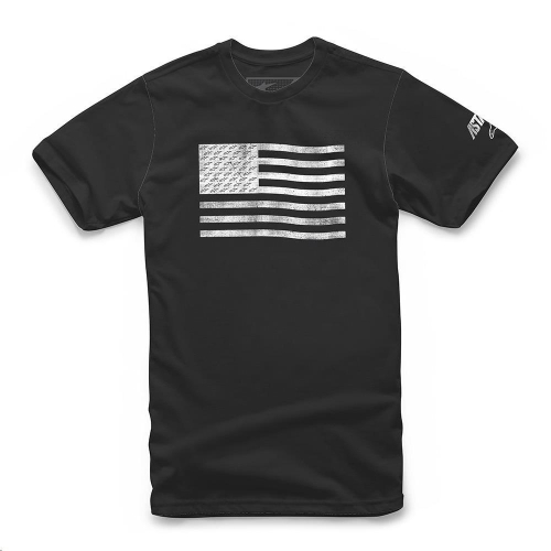 Alpinestars - Alpinestars Flag T-Shirt - 12107202610M - Black - Medium