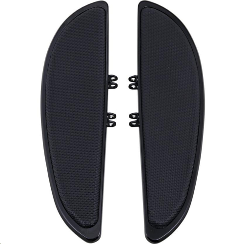 Cyclesmiths - Cyclesmiths Standard 19in. Banana Boards - Gloss Black without Rivets - 104-BP-NR-ST