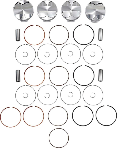 J.E. Pistons - J.E. Pistons FSR Piston - Standard Bore 73.00mm, 13.5:1 Compression - 215817