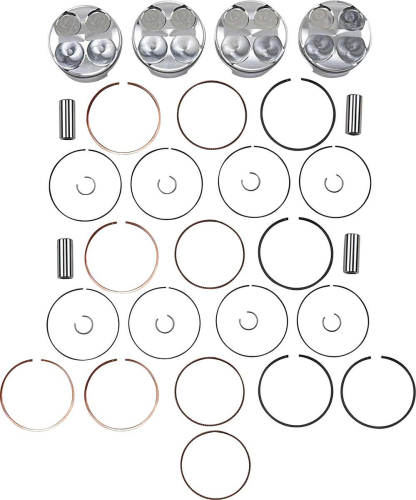 J.E. Pistons - J.E. Pistons FSR Piston - 2.00mm Oversize to 77.00mm, 13.5:1 Compression - 222117