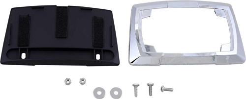 Ciro - Ciro Multi-Fit License Plate Frame - Chrome - 70400