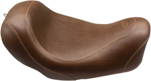 Mustang - Mustang Wide Tripper Forward Solo Seat - Smooth - Brown - 75034