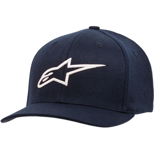 Alpinestars - Alpinestars Ageless Curve Hat - 1017810107020LX - Navy/White - Lg-XL