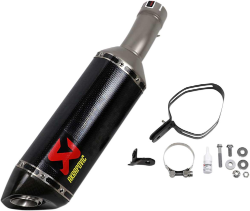 Akrapovic - Akrapovic Slip-On Line Exhaust -  Carbon Fiber Muffler - S-B10SO10-ZC