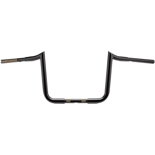 Baron Custom Accessories - Baron Custom Accessories 1-1/4in. Prime Ape Handlebar - 10in. Rise - Gloss Black - BA-7375-12B