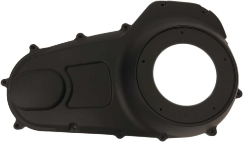 Drag Specialties - Drag Specialties Aluminum Outer Primary Cover - Satin black - 1107-0537