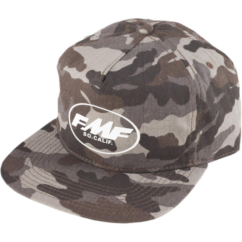 FMF Racing - FMF Racing Smooth Hat - SP9196915BRN - Brown Camo - OSFA