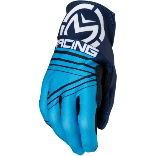 Moose Racing - Moose Racing MX2 Gloves - 3330-5270 - Blue/Cyan - Large