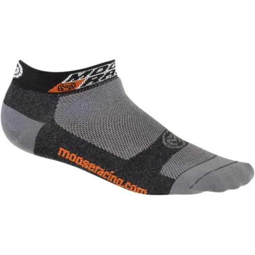 Moose Racing - Moose Racing Casual Low Sock - 3431-0416 - Gray - Lg-XL