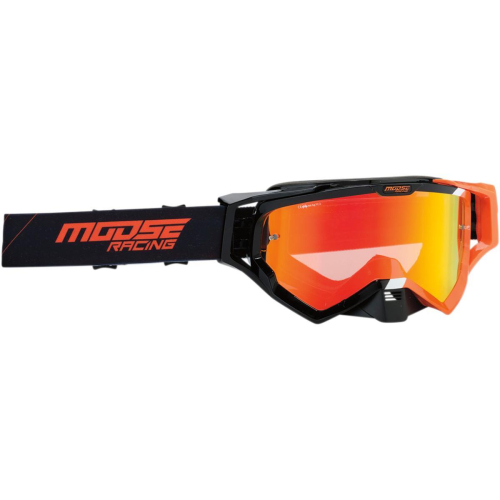 Moose Racing - Moose Racing XCR Hatch Goggles - 2601-2346 - Black/Orange - OSFM