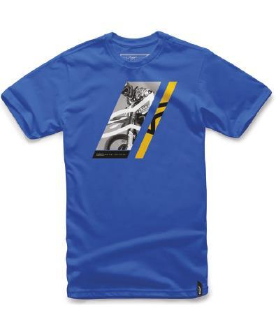 Alpinestars - Alpinestars Section Tee Shirt  - 101772021-79-S - Royal Blue - Small