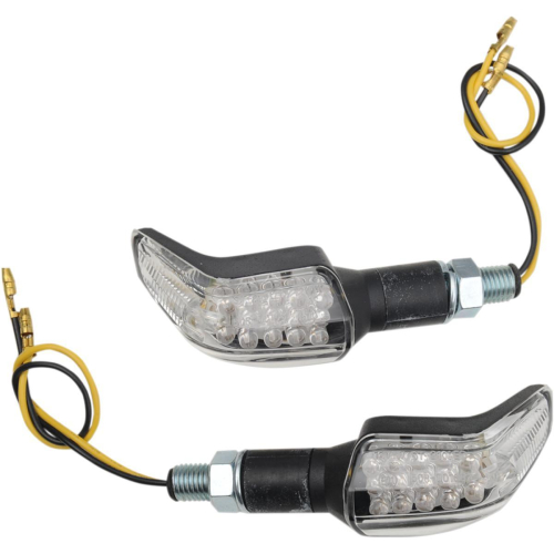 Competition Werkes - Competition Werkes LED Melted Marker Lights - 4in. x 1in. - Black Matte - MPH-1210