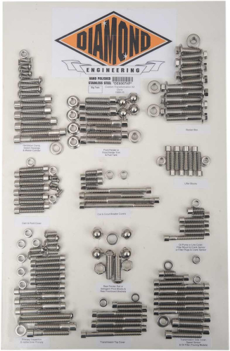 Diamond Engineering - Diamond Engineering OEM Style Polished Stainless Steel Custom Transformation Kit - DE6007HP