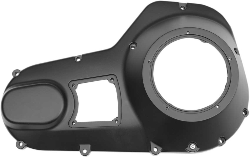 Drag Specialties - Drag Specialties Aluminum Outer Primary Cover - Satin Black - 210212