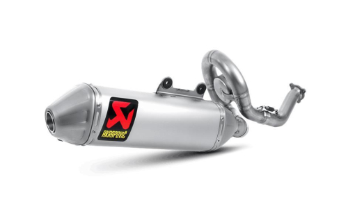 Akrapovic - Akrapovic Evolution Line Full System Exhaust - Titanium Muffler with Spark Arrester - S-Y4MET12-BNTA