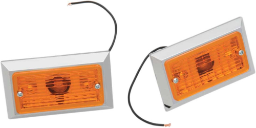 Chris Products - Chris Products Marker Lights - Single Incandescent with Amber Lens - 0714A-2