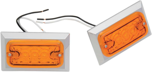 Chris Products - Chris Products Marker Lights - Dual-Function Amber LED - 0814A-LED-2