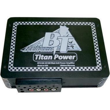 Biketronics - Biketronics Compact Titan 4 Channel Amplifier - BT4180