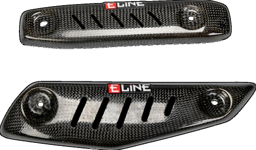 E Line Carbon Fiber Heat Shield - HHS25018-12