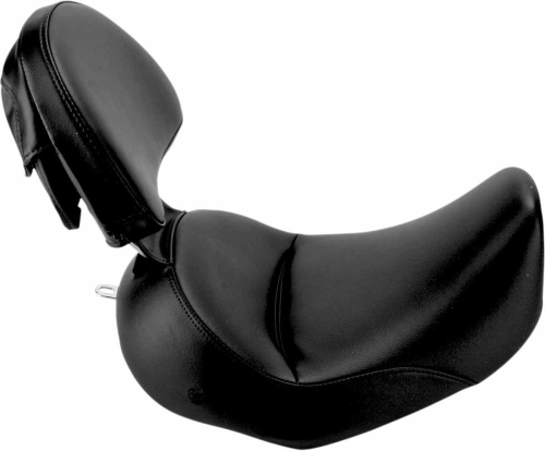 Saddlemen - Saddlemen Renegade Heels Down Seat with Driver Backrest and without Studs - 806-15-0041