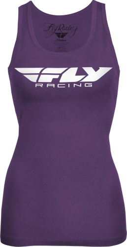 Fly Racing - Fly Racing Corporate Womens Tank Top - 356-61352X - Purple - 2XL