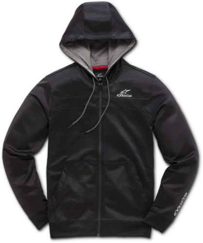 Alpinestars - Alpinestars Freeride Fleece Front Zip Hoody - 1018-53010-10-S - Black - Small