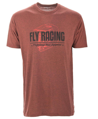 Fly Racing - Fly Racing Era T-Shirt  - 352-10222X - Brick Black Heather - 2XL