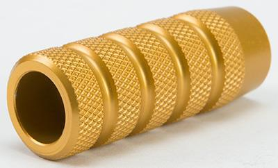 Rooke Customs - Rooke Customs Knurled Shift Peg - Gold - R-PT220-KN6