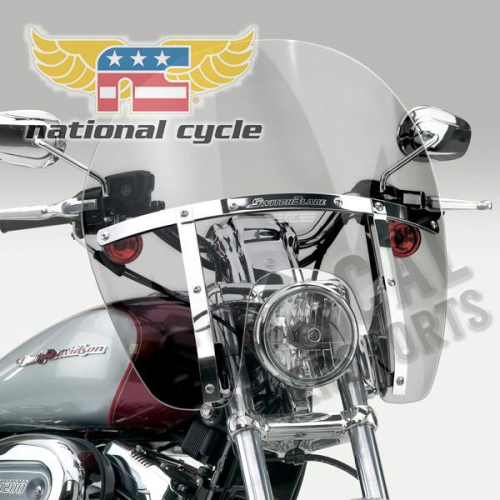 National Cycle - National Cycle SwitchBlade Chopped Windshield - Tint - N21418