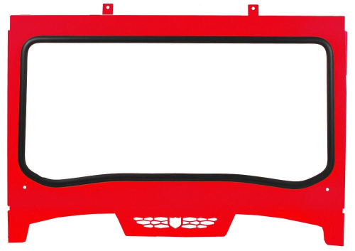 Pro Armor - Pro Armor Front Windshield - Red - P187W460RD