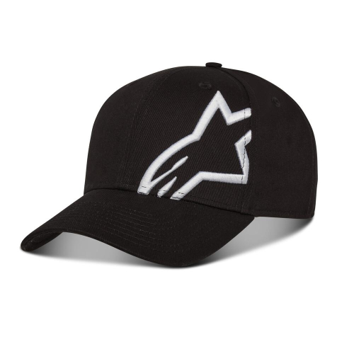 Alpinestars - Alpinestars Corp Snap 2 Hat - 1211810091020OS - Black/White - OSFM