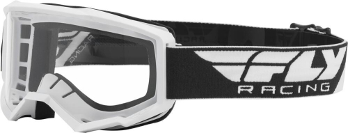 Fly Racing - Fly Racing Focus Goggles - FLA-009 - White - OSFM