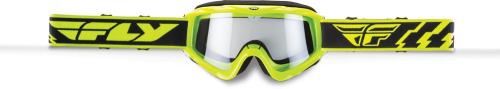 Fly Racing - Fly Racing Focus Youth Goggles (2017) - 37-3015 - Hi-Vis / Clear Lens - OSFM