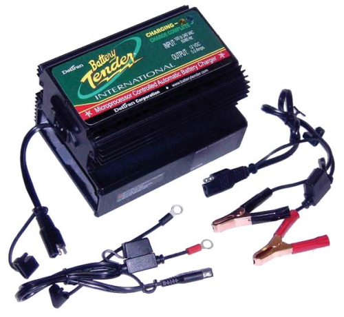 Battery Tender - Battery Tender Replacement 6ft. Shop Lead with Fused Black Connector - 081-0114-5