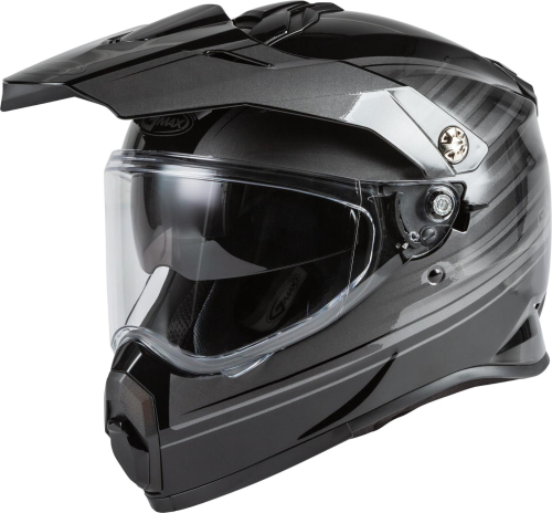 G-Max - G-Max AT-21 Raley Youth Helmet - G1211020 - Black/Gray - Small