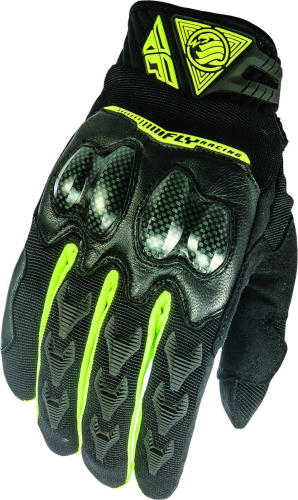 Fly Racing - Fly Racing Patrol XC Gloves (2018) - 369-06312 - Black/Hi-Viz Yellow - 12