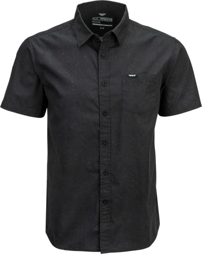 Fly Racing - Fly Racing Fly Button Up Shirt - 352-6203M - Black - Medium