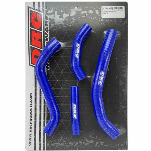 DRC - DRC Radiator Hose Kit - Blue - D47-01-672