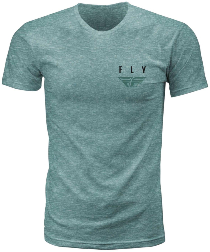 Fly Racing - Fly Racing Fly K121 Tee - 352-0621S - Dusty Blue Heather - Small