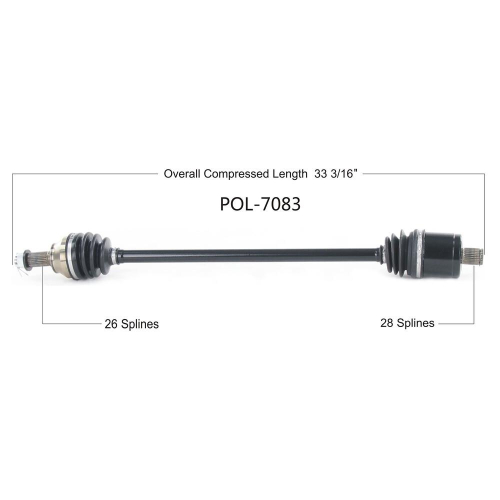 Open Trail - Open Trail OE 2.0 Rear Axle - POL-7083