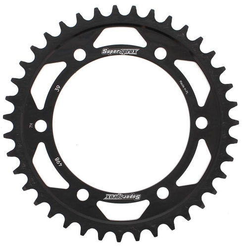 Supersprox - Supersprox Steel Rear Sprocket - 39T - RFE-498-39-BLK