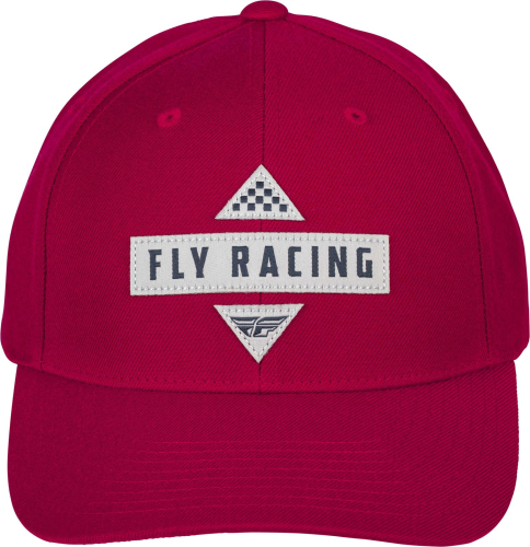 Fly Racing - Fly Racing Race Hat - Red - 351-0073 - Red - OSFA