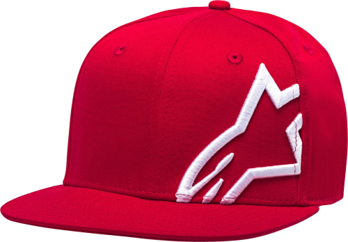 Alpinestars - Alpinestars Corp Snap Hat - 1139-81505-3020 - Red/White - OSFA