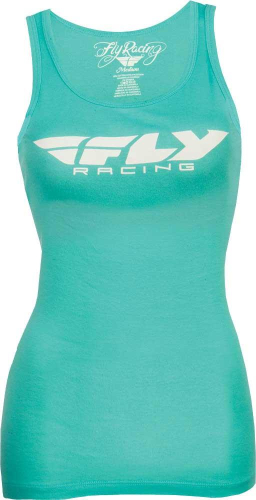 Fly Racing - Fly Racing Corporate Womens Tank Top - 356-61392X - Teal - 2XL