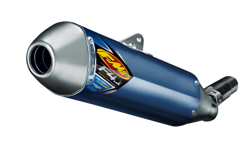 FMF Racing - FMF Racing Factory 4.1 RCT Slip-On - Blue Anodized - Titanium Endcap - 045560