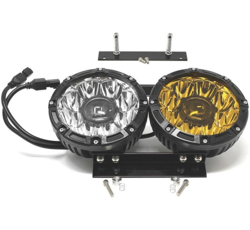 Namz - Namz Dual 7in. LED Headlamp Kit for Road Glide - LLC-DB7-YC