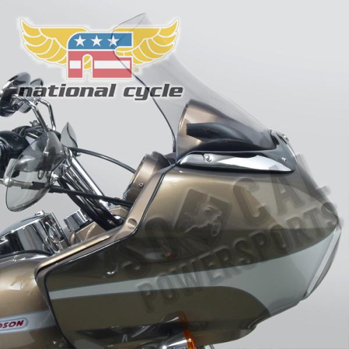 National Cycle - National Cycle Wave Windscreen - 10.5in./Clear - N27404