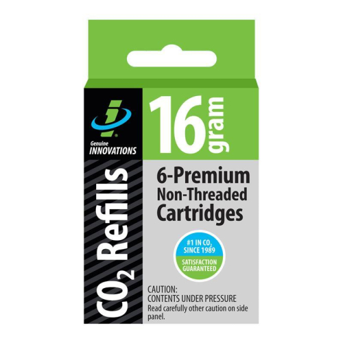 Innovations In Cycling - Innovations In Cycling CO2 Replacement Cartridges - 16 gram Non-Threaded (6pk) - G2173