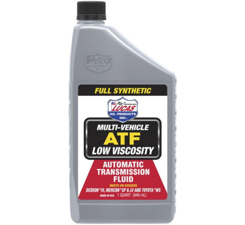 Lucas Oil - Lucas Oil Low Viscosity Multi-Vehicle ATF - 1qt. - 11255